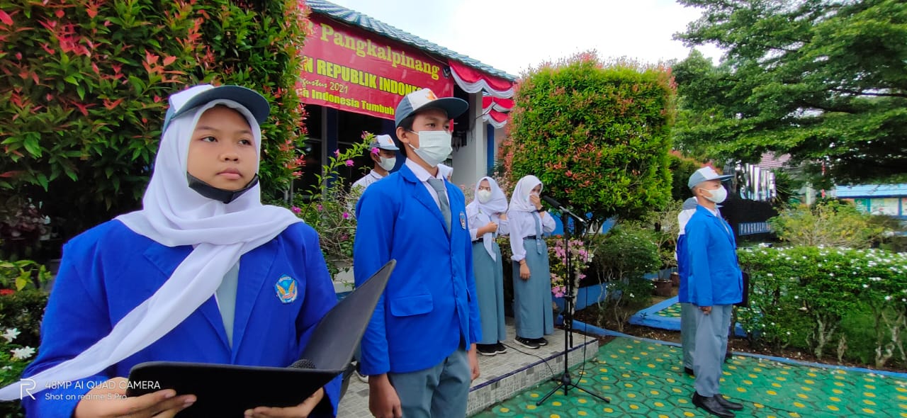 Upacara bendera Hari kemerdekaan RI ke 76