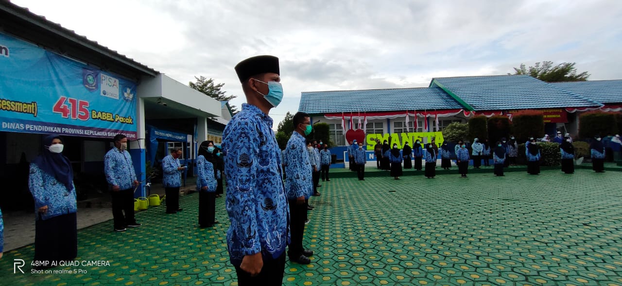 Upacara bendera Hari kemerdekaan RI ke 76