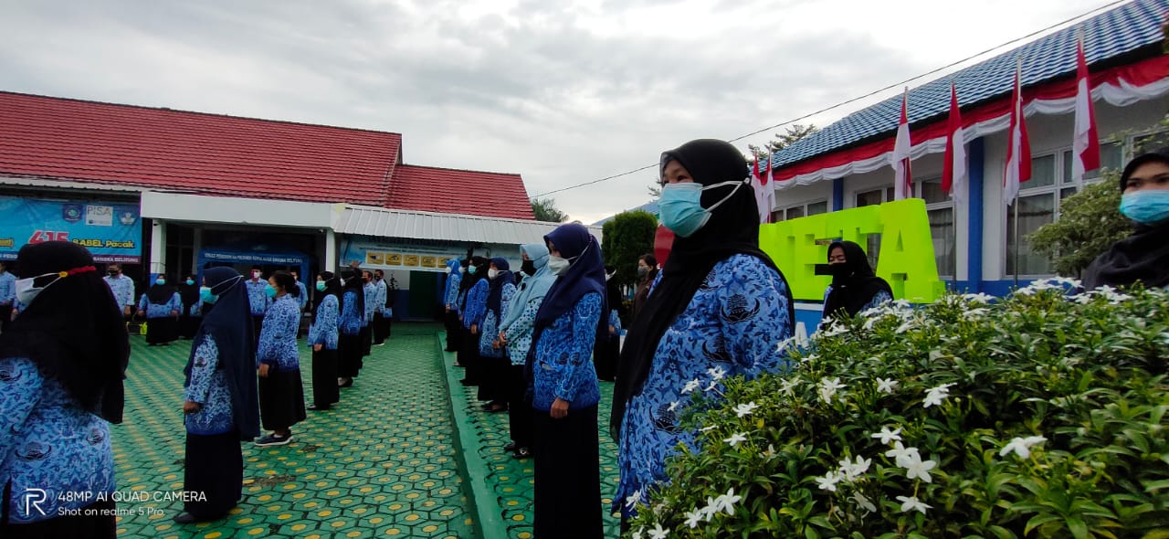 Upacara bendera Hari kemerdekaan RI ke 76