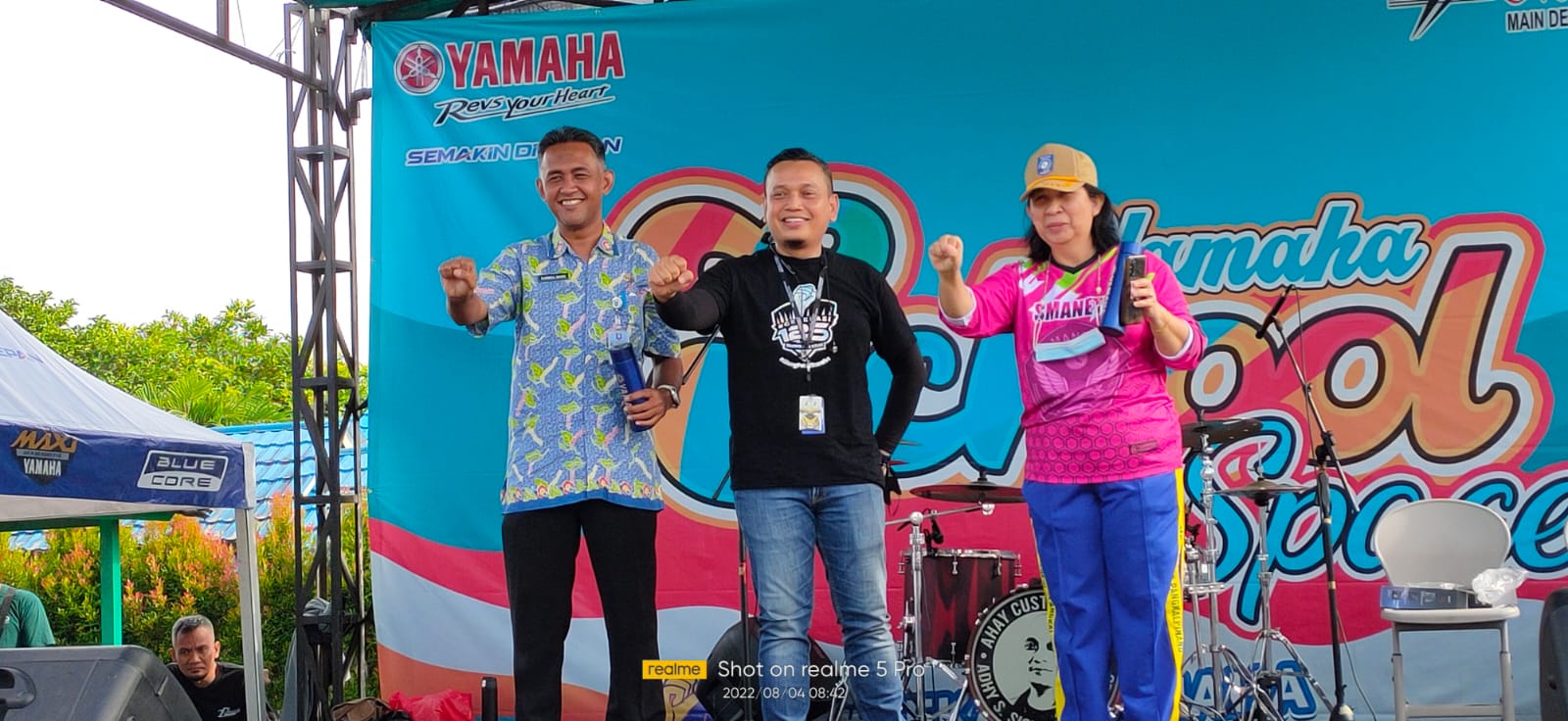 Yamaha School Space di SMA Negeri 3 Pangkalpinang