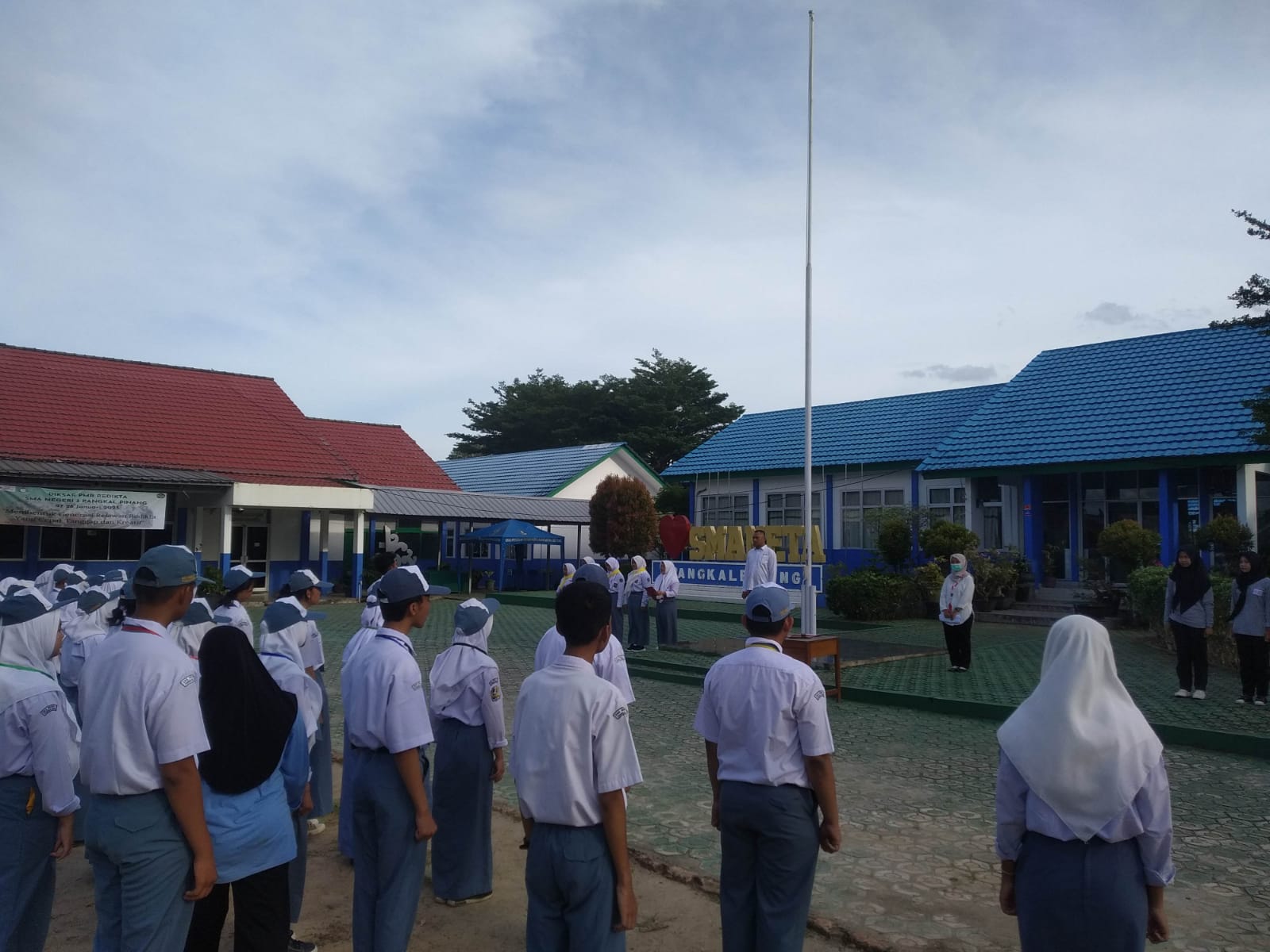 Kegiatan PMR SMAN3 Pangkalpinang dan PMI