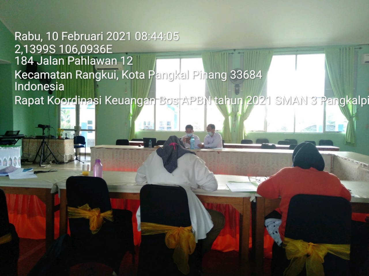 Rapat Anggaran dan USBK Tahun 2021