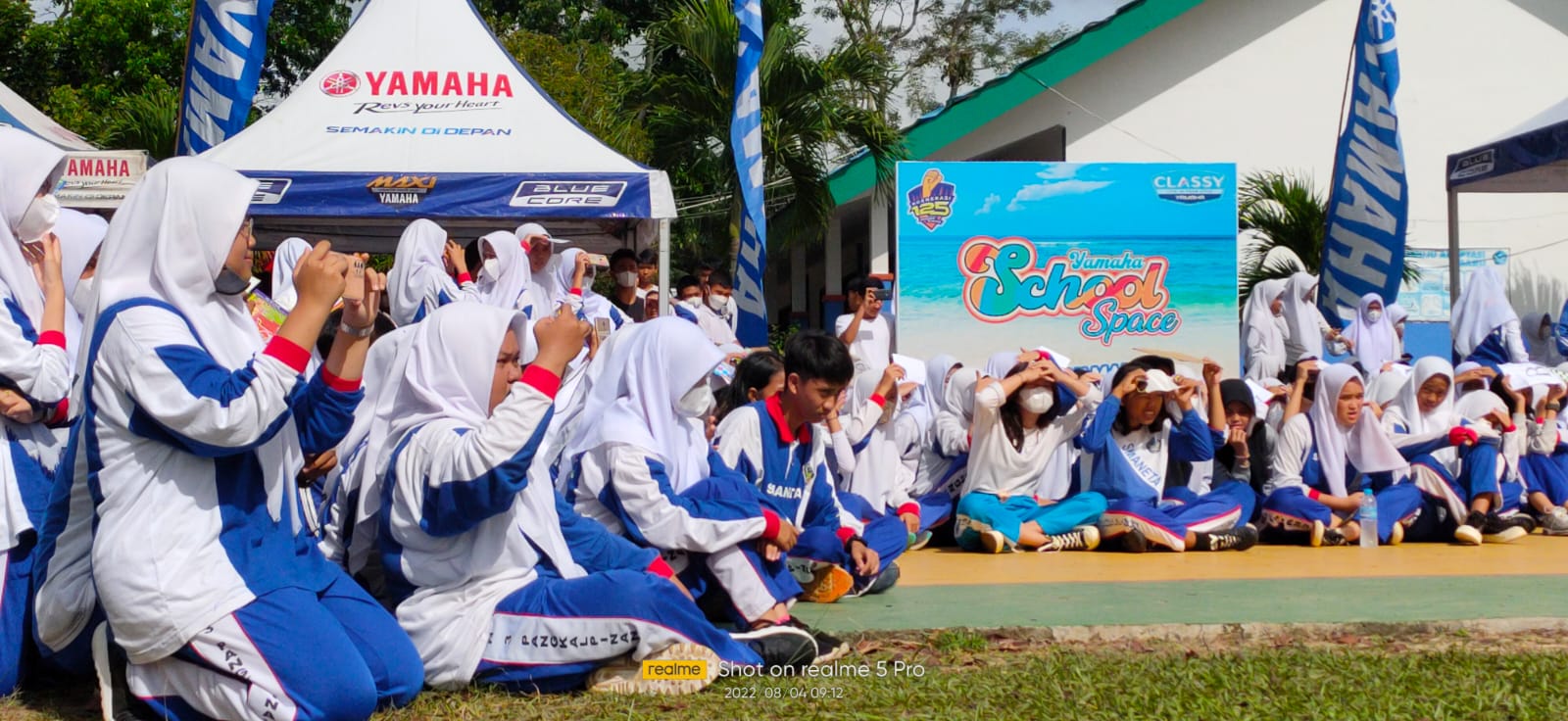 Yamaha School Space di SMA Negeri 3 Pangkalpinang