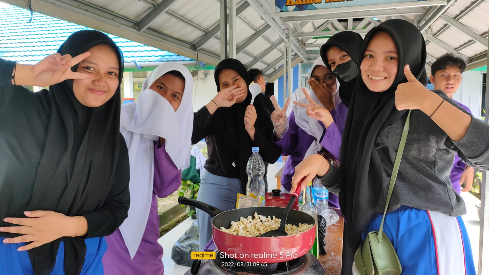 Lomba Masak Ketahanan panga HUT SMANETA 31