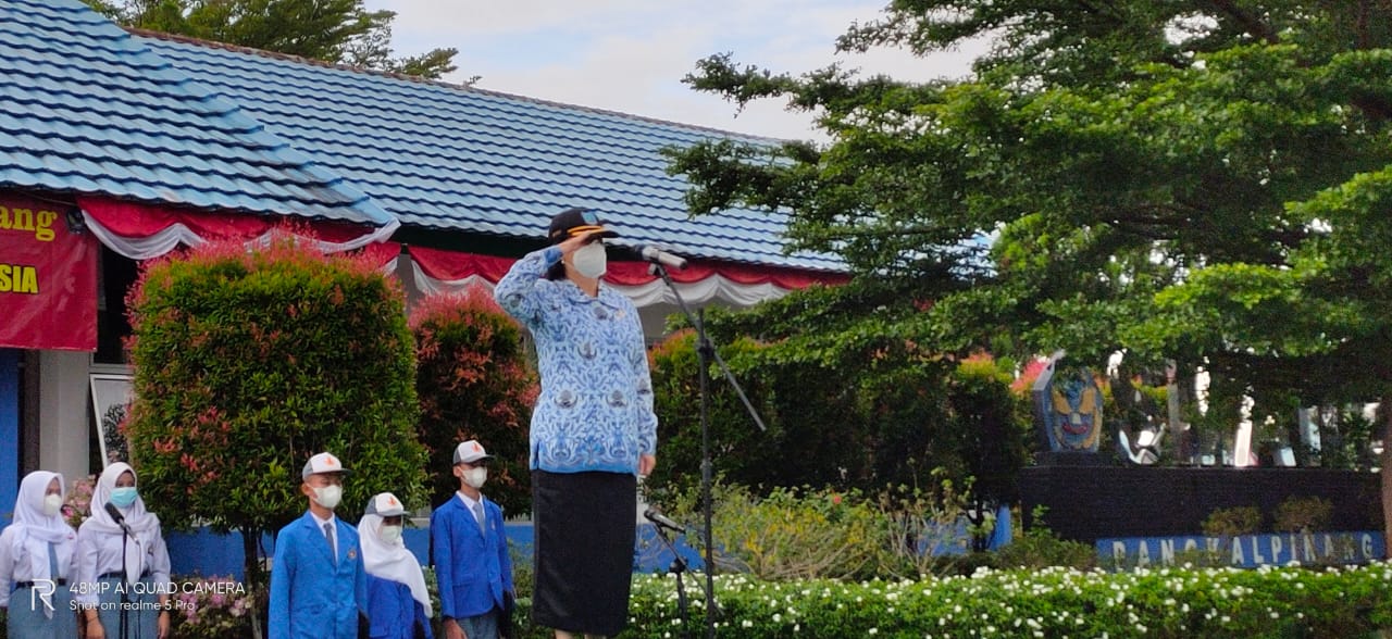 Upacara bendera Hari kemerdekaan RI ke 76