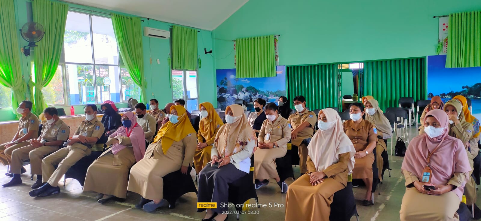 Koordinasi persiapan Ujian Sekolah kelas 12 tahun pelajaran 2021-2022