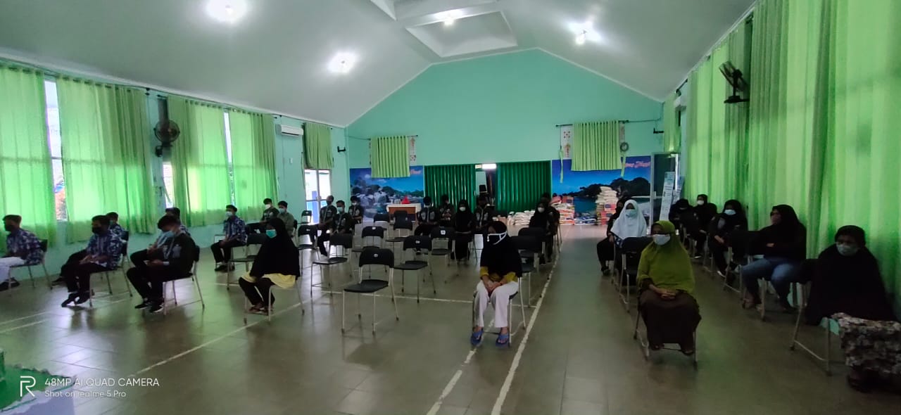 Bantuan Sosial Warga Sekolah bulan Ramadhan 1442 H