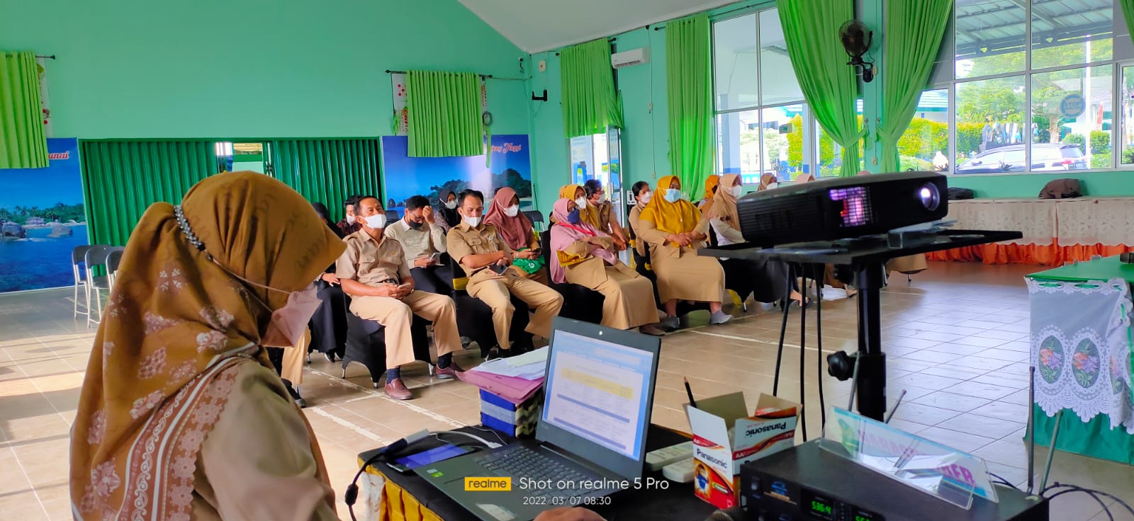 Koordinasi persiapan Ujian Sekolah kelas 12 tahun pelajaran 2021-2022