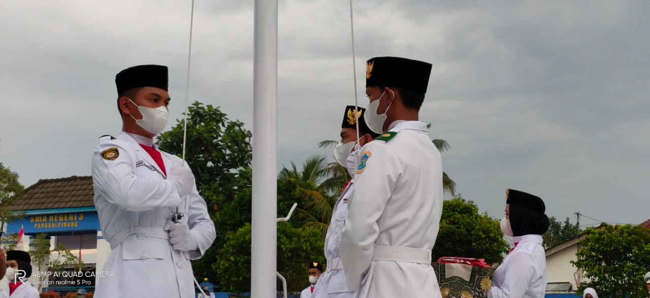 Upacara bendera Hari kemerdekaan RI ke 76