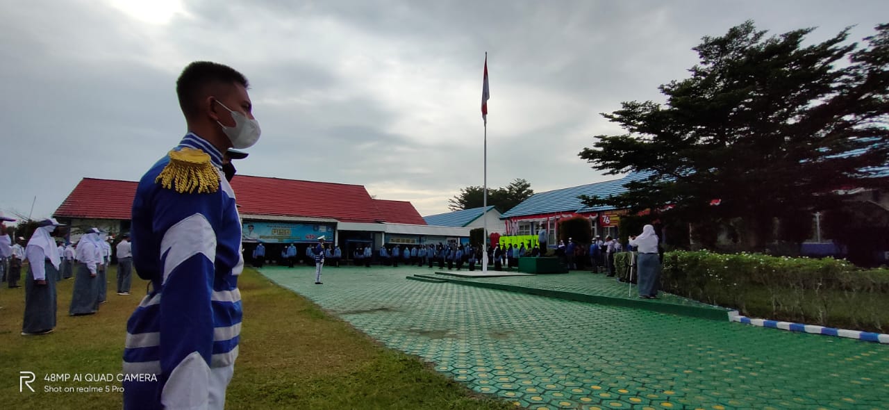 Upacara bendera Hari kemerdekaan RI ke 76