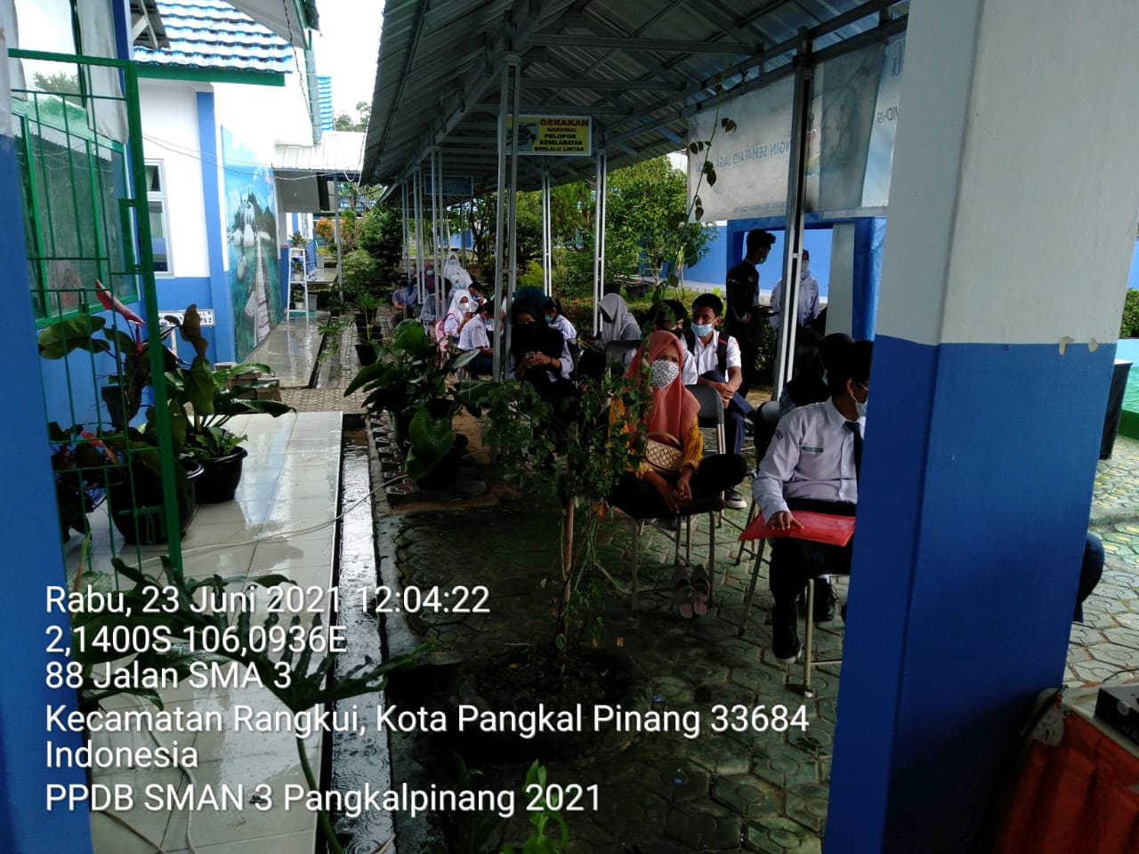 Penerimaan Siswa Baru SMAN 3 Pangkalpinang Tahun 2021