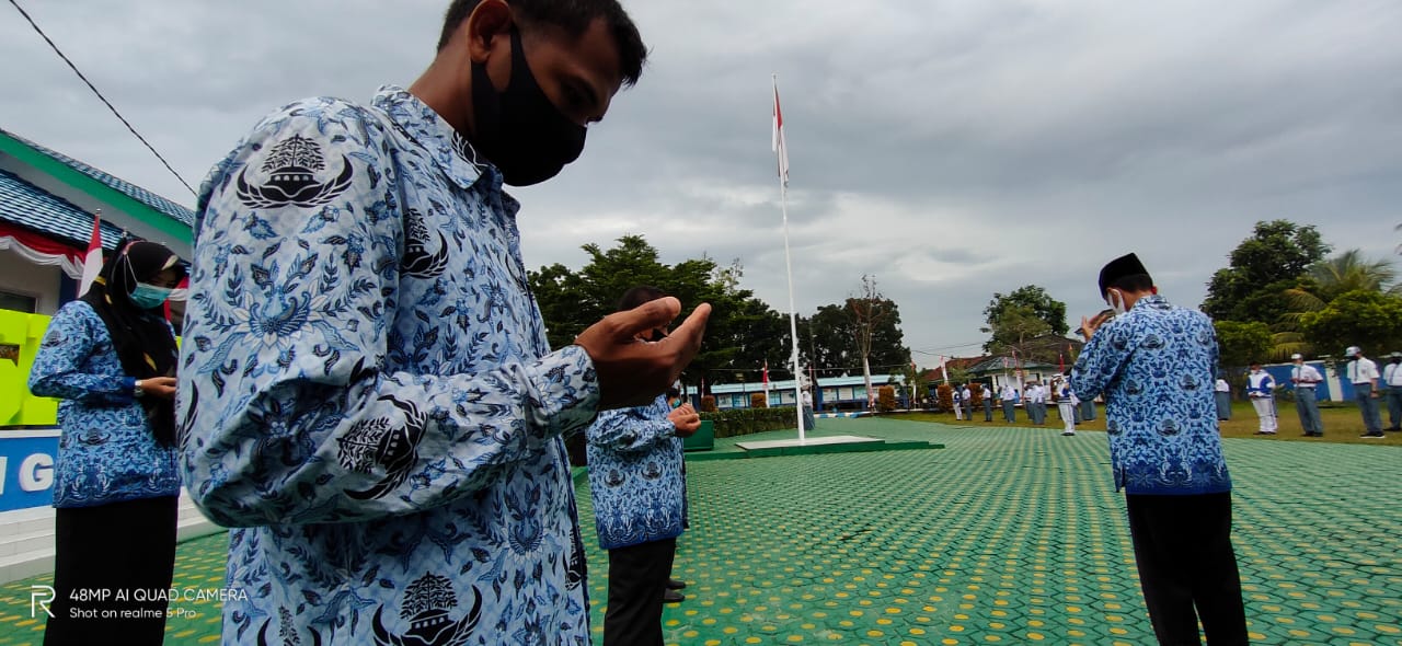 Upacara bendera Hari kemerdekaan RI ke 76