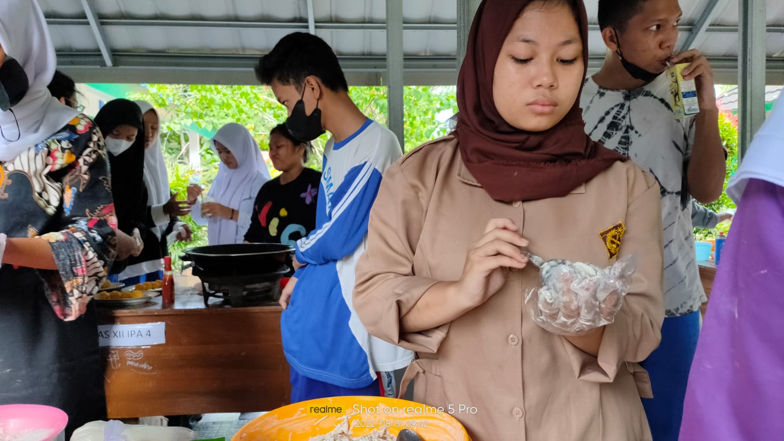 Lomba Masak Ketahanan panga HUT SMANETA 31