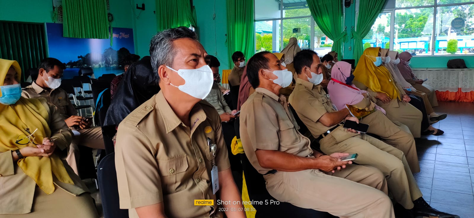 Koordinasi persiapan Ujian Sekolah kelas 12 tahun pelajaran 2021-2022