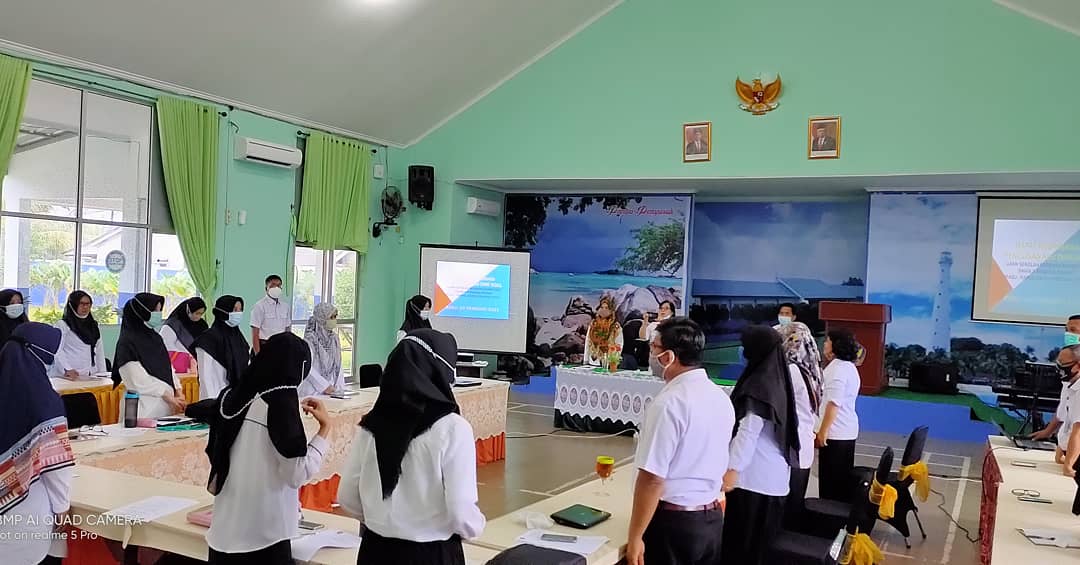 Rapat Koordinasi Kisi dan soal USBK februari 2021