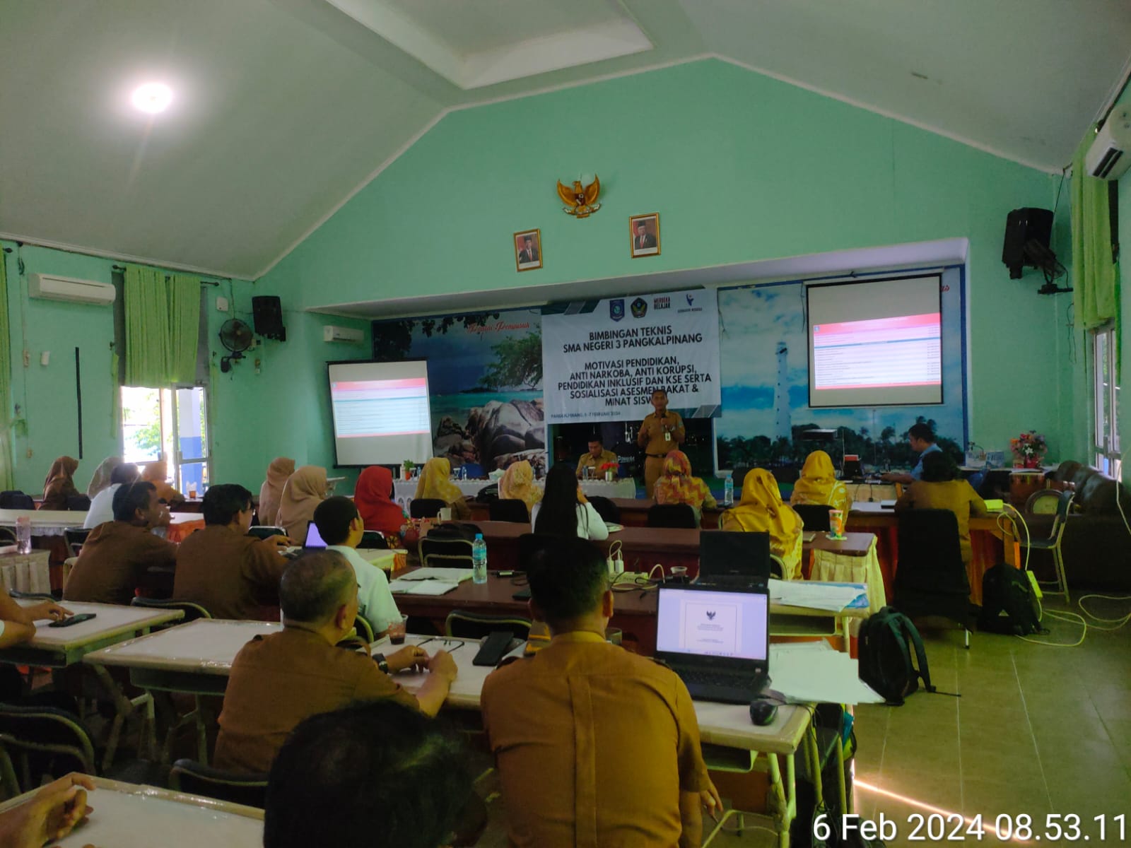 BIMTEK  materi Sosilisasi asesmen bakat dan minat siswa