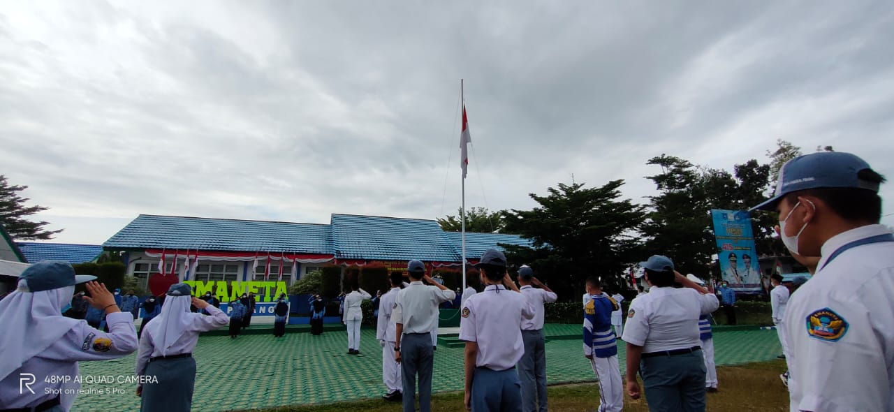 Upacara bendera Hari kemerdekaan RI ke 76