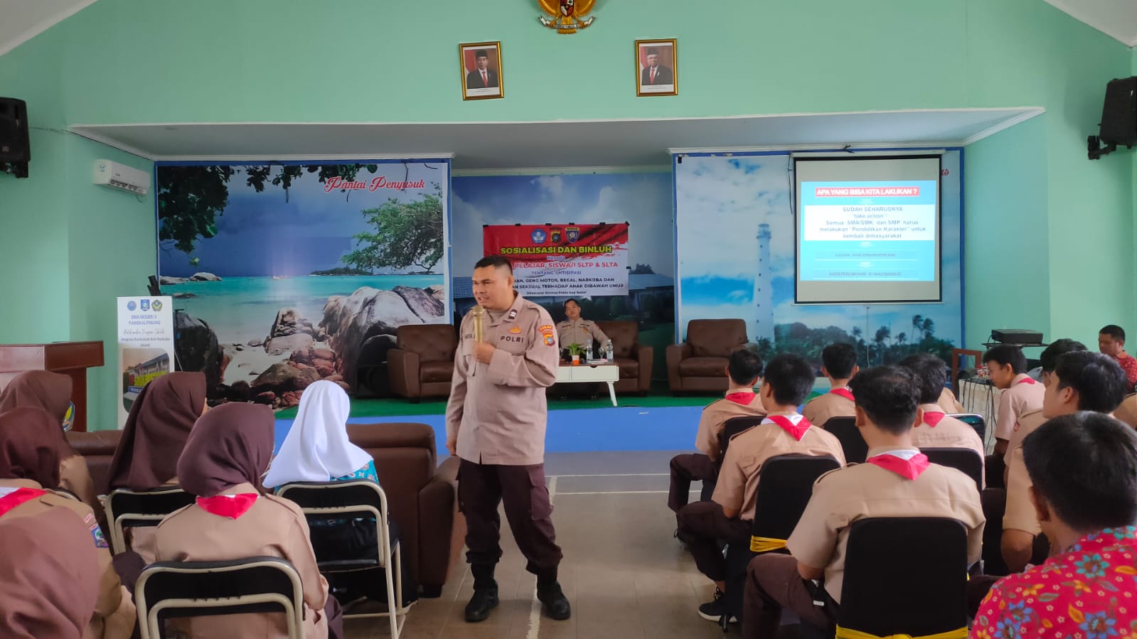 Sosoalisasi dan Binluh , kekerasan terhadap anak dibawah umur