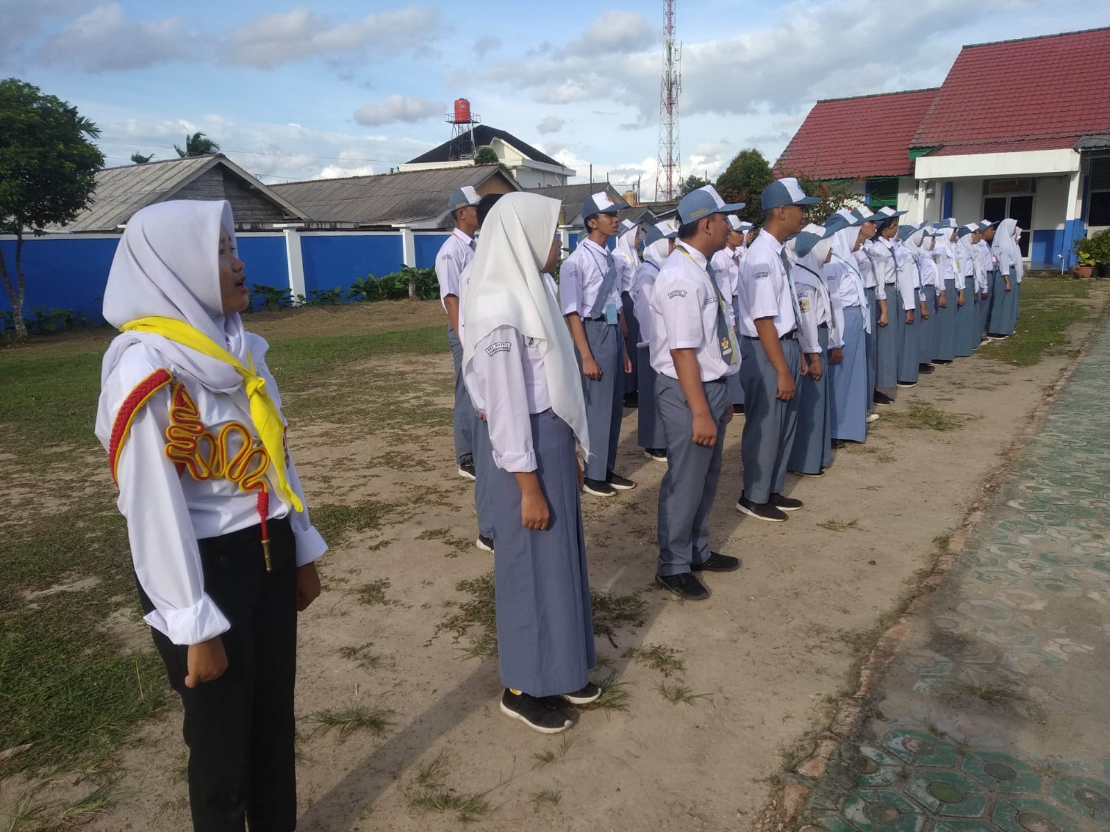 Kegiatan PMR SMAN3 Pangkalpinang dan PMI