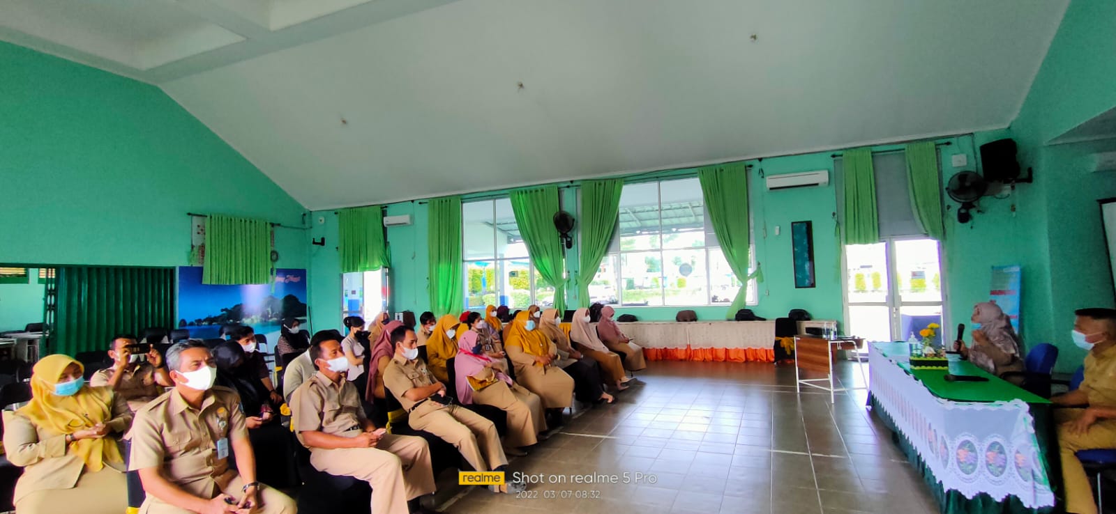 Koordinasi persiapan Ujian Sekolah kelas 12 tahun pelajaran 2021-2022