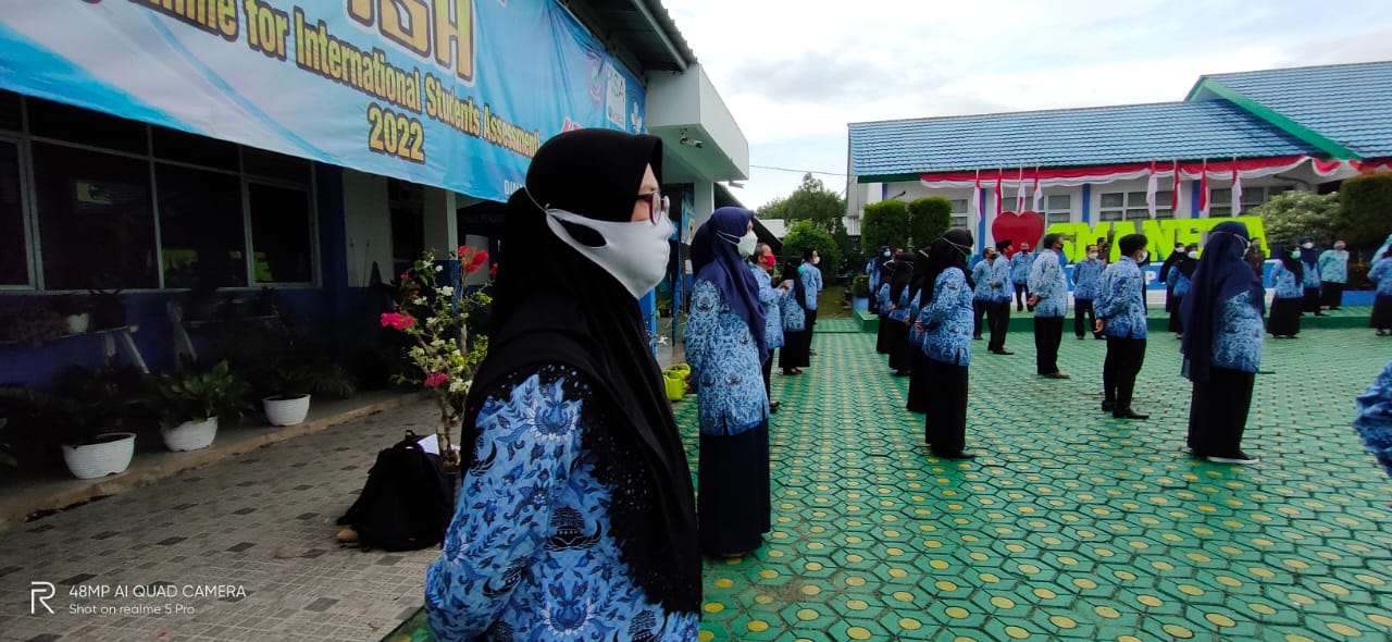 Upacara bendera Hari kemerdekaan RI ke 76