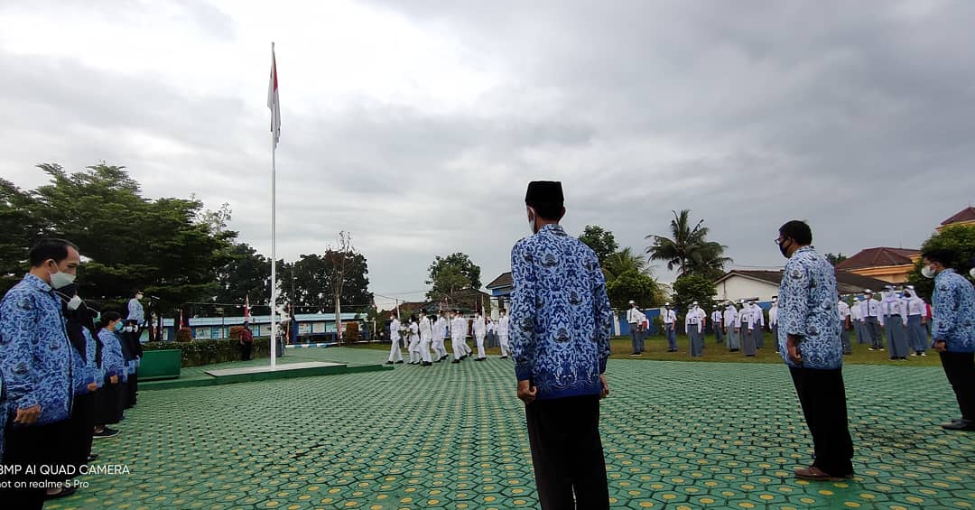 Upacara bendera Hari kemerdekaan RI ke 76