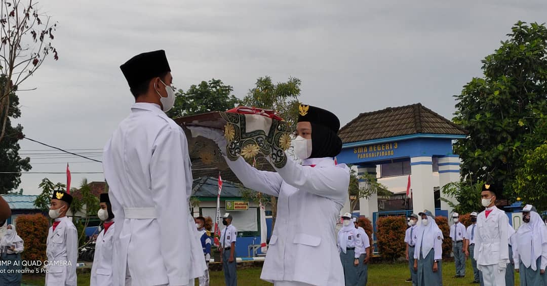 Upacara bendera Hari kemerdekaan RI ke 76