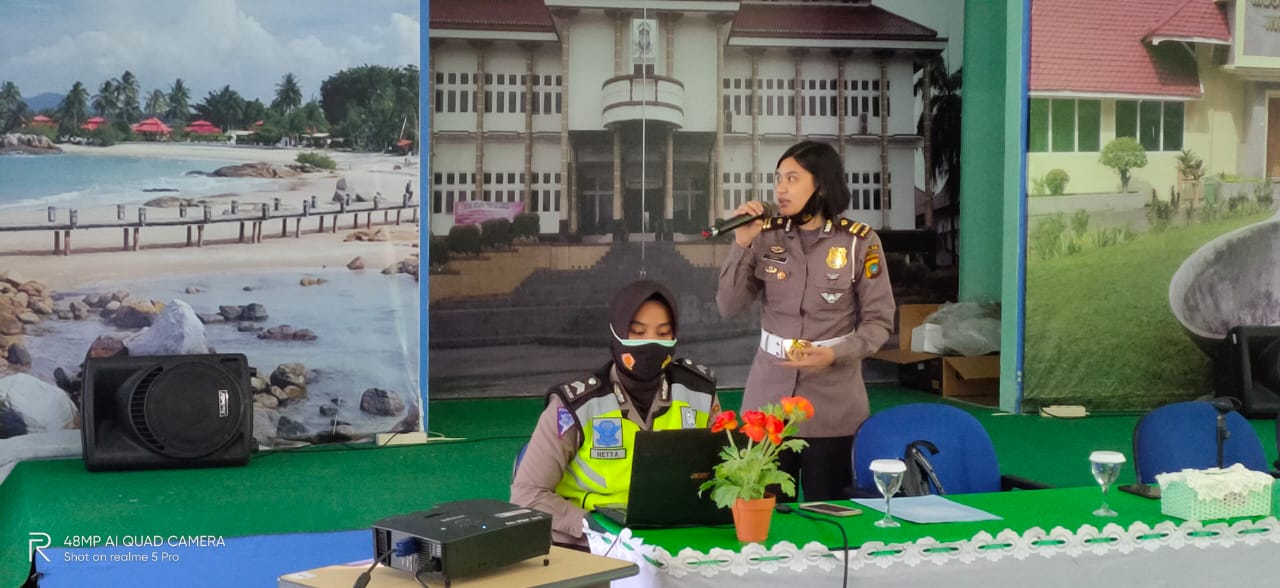 Sosialisasi Berlalu Lintas POLDA Babel