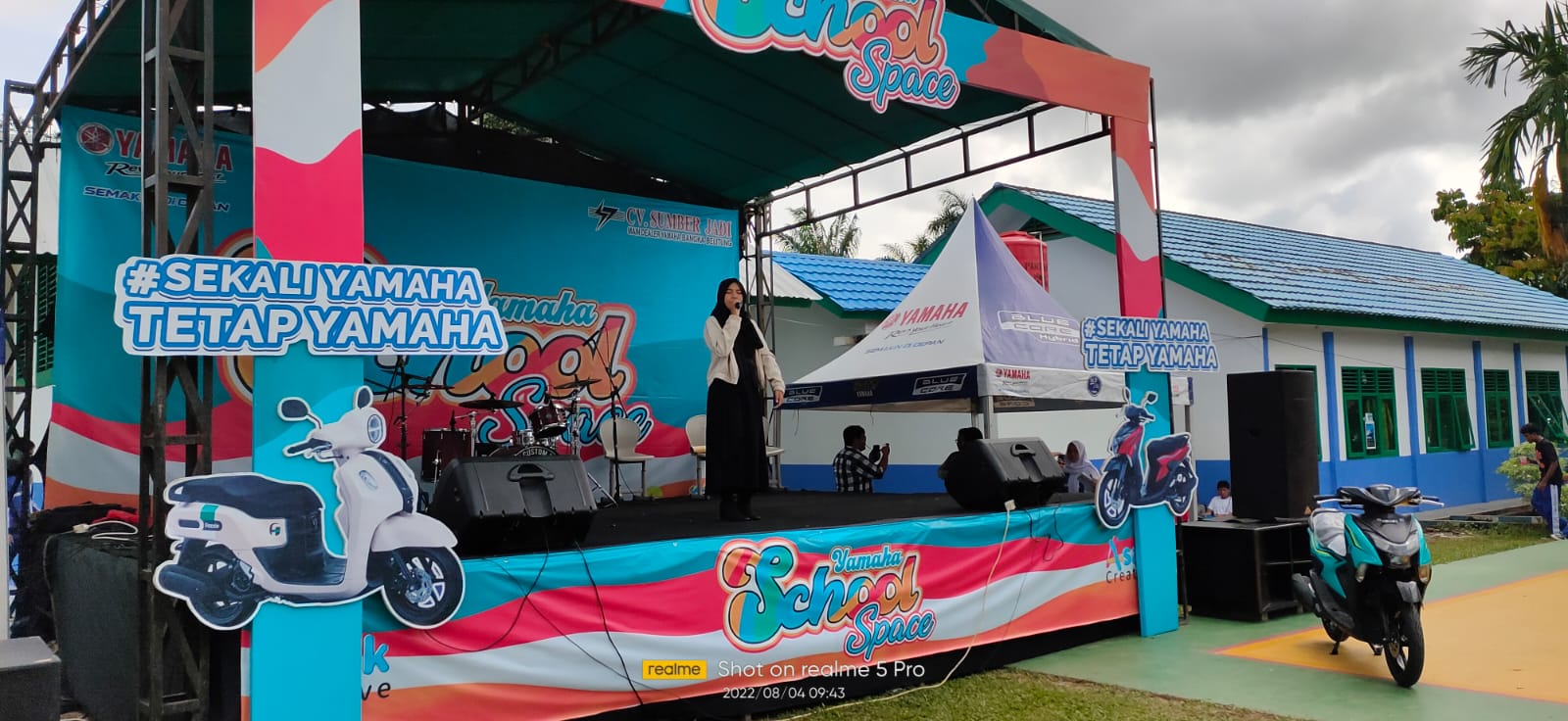 Yamaha School Space di SMA Negeri 3 Pangkalpinang