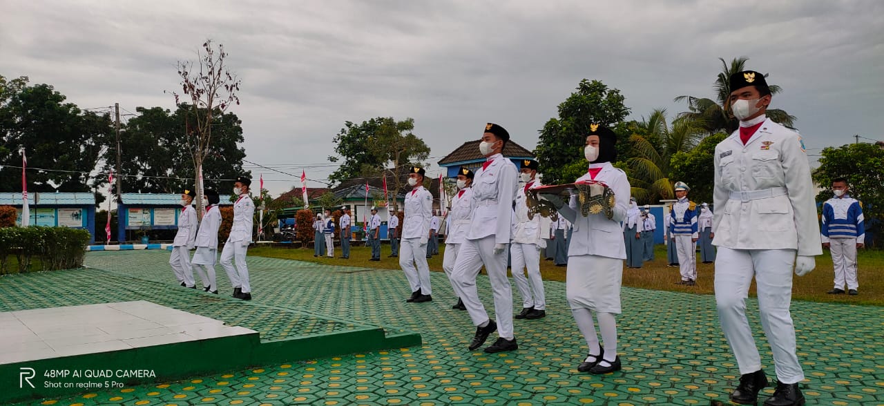 Upacara bendera Hari kemerdekaan RI ke 76