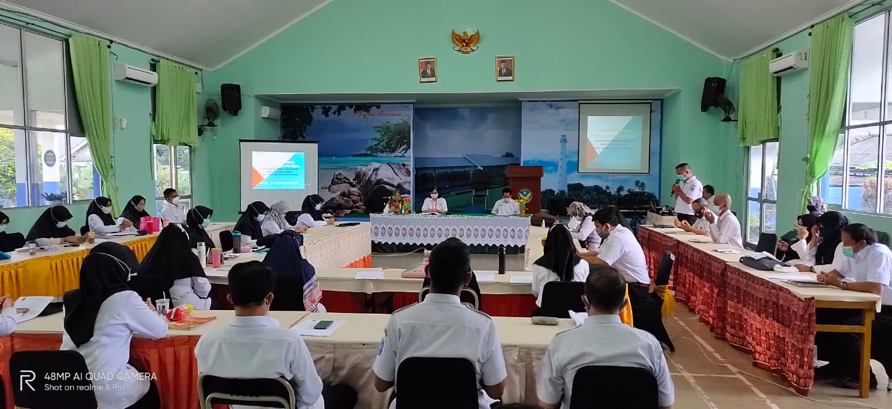 Rapat Koordinasi Kisi dan soal USBK februari 2021