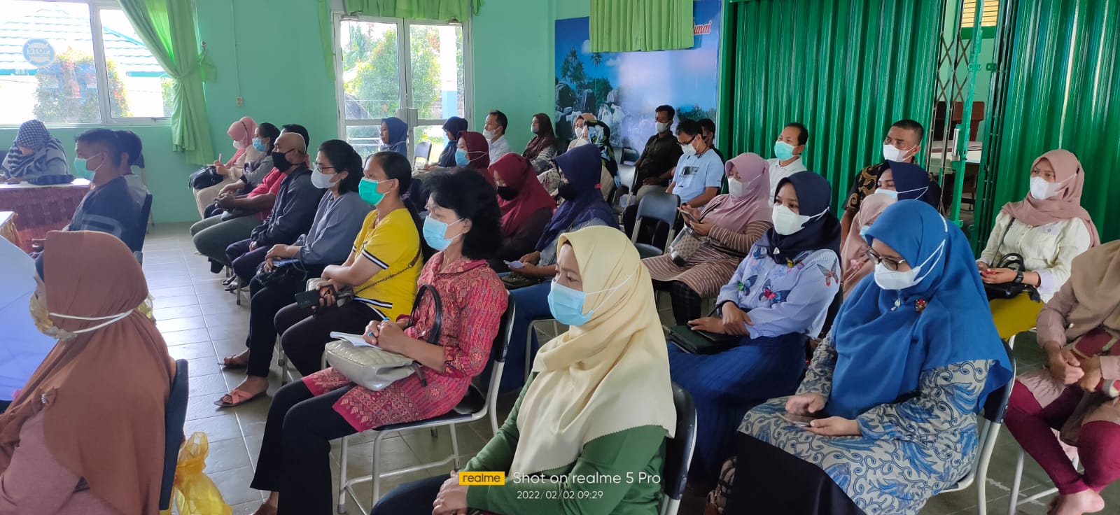 lanjutan .Sosialisasi Program kerja peningkatan Mutu penddikan melalui Klinik Belajar dan Klinik Unggulan di SMA Negeri 3 pangkalpinang.