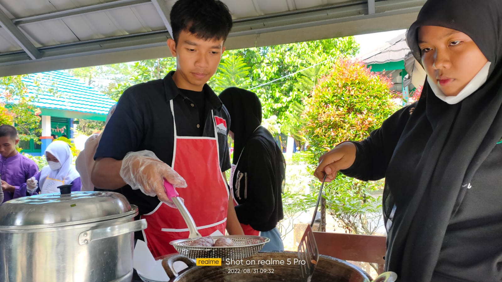 Lomba Masak Ketahanan panga HUT SMANETA 31