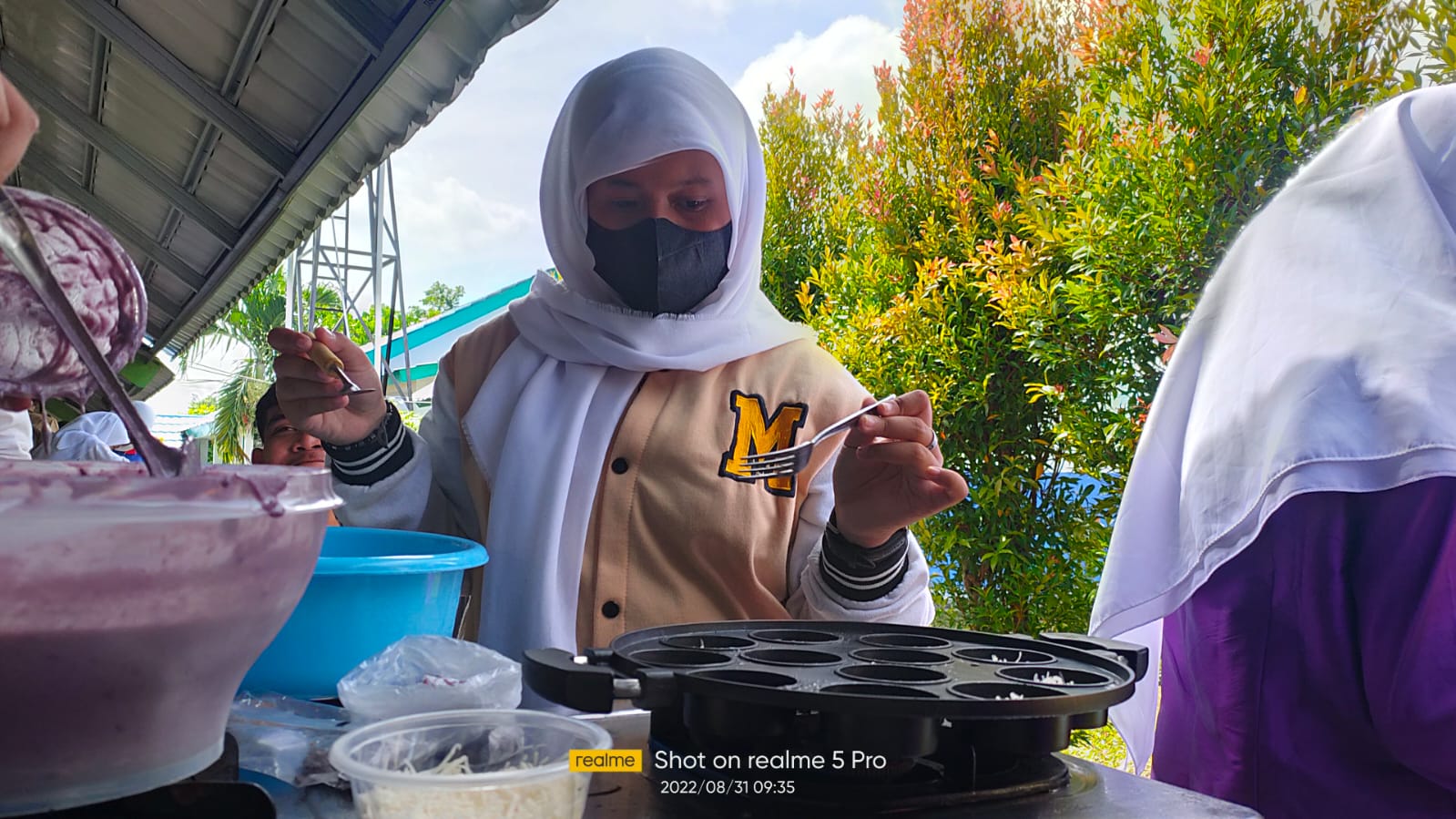 Lomba Masak Ketahanan panga HUT SMANETA 31