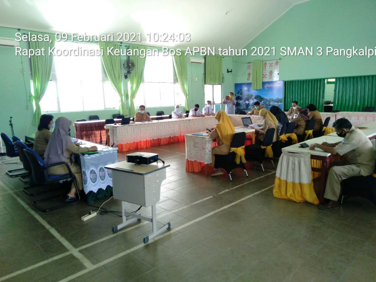 Rapat Anggaran dan USBK Tahun 2021