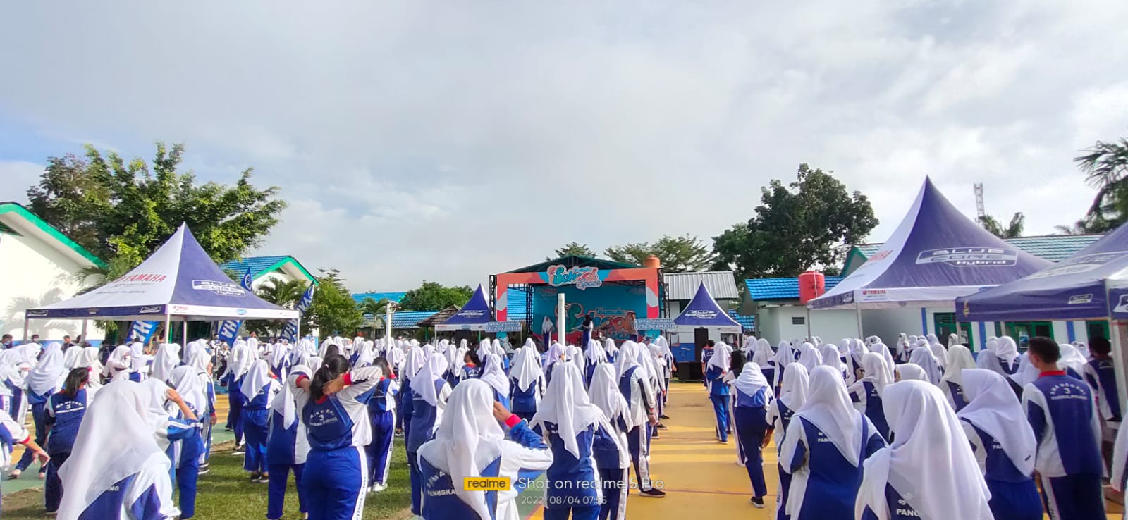 Yamaha School Space di SMA Negeri 3 Pangkalpinang