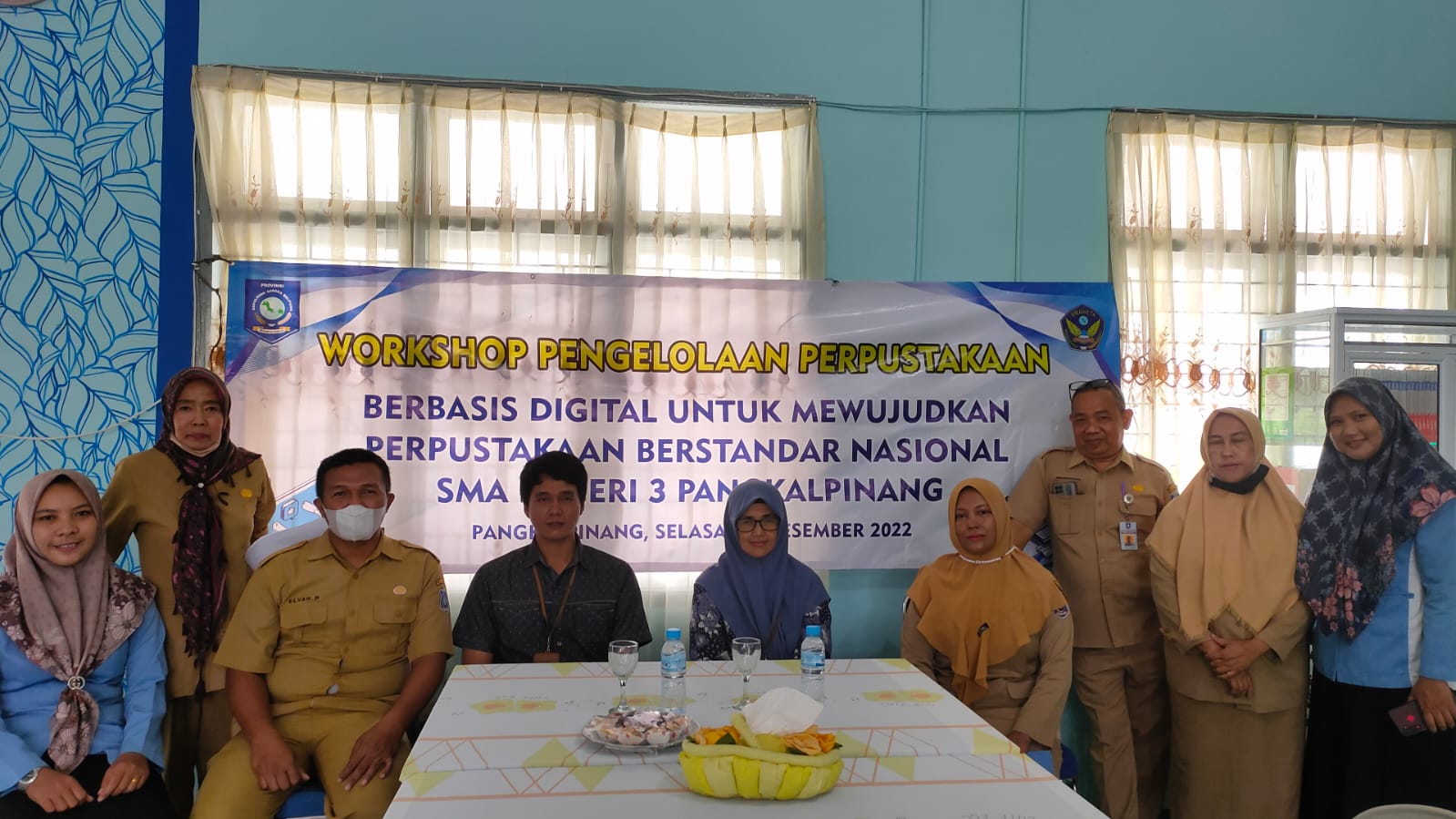 Perpustakaan Sma Negeri Pangkalpinang Gelar Workshop Pengelolaan